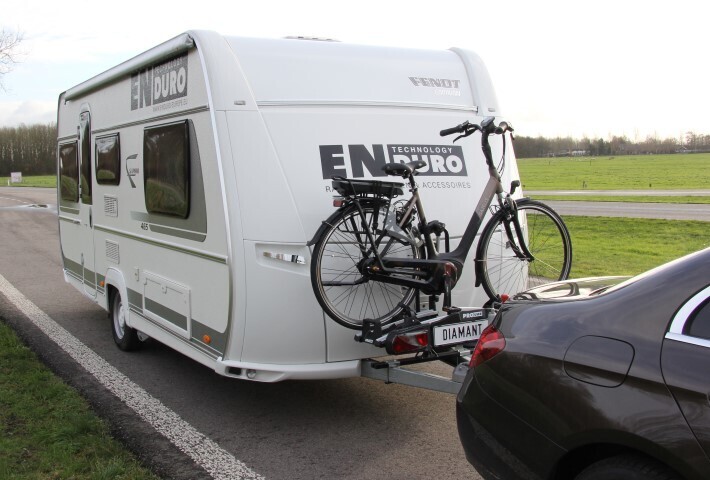 Caravan Bindung für Fahrradträger