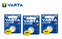 Bundelangebot Varta Knopfzellen
