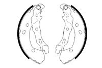 Bremsbackensatz