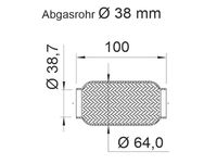 Flexrohr, Abgasanlage