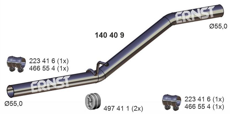 Abgasrohr