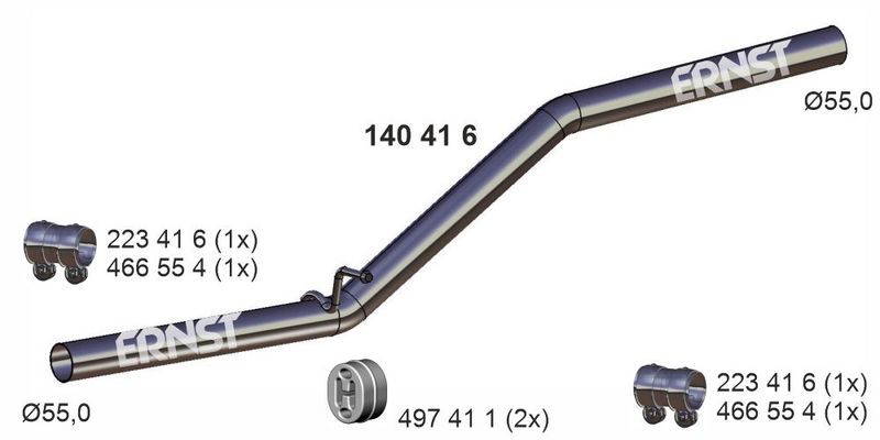 Abgasrohr