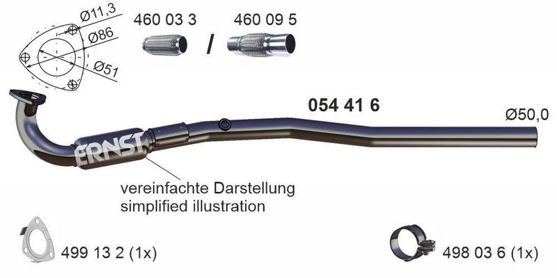 Abgasrohr