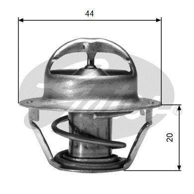 Thermostat, Kühlmittel