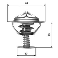 Thermostat, Kühlmittel