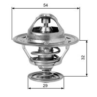 Thermostat, Kühlmittel