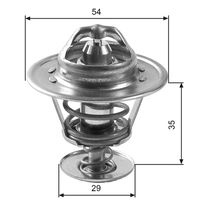 Thermostat, Kühlmittel