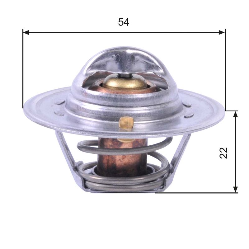 Thermostat, Kühlmittel