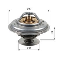 Thermostat, Kühlmittel