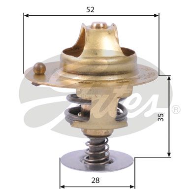 Thermostat, Kühlmittel