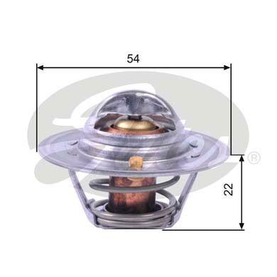 Thermostat, Kühlmittel