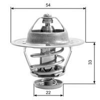 Thermostat, Kühlmittel