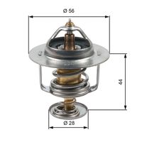 Thermostat, Kühlmittel