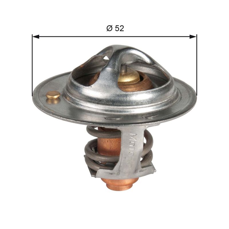 Thermostat, Kühlmittel