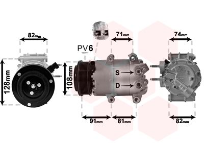 Kompressor, Klimaanlage