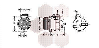 Kompressor, Klimaanlage
