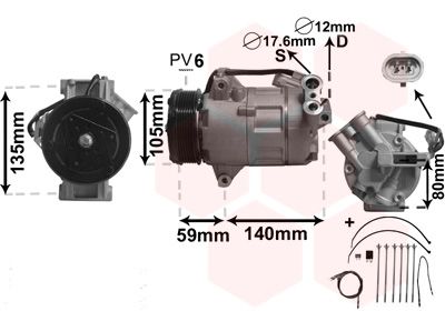 Kompressor, Klimaanlage