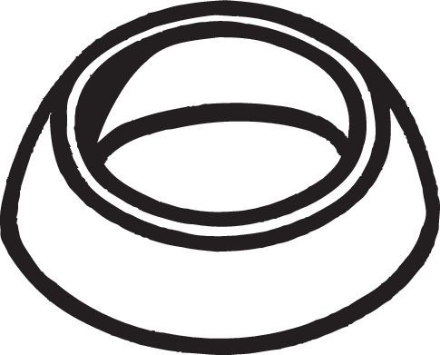 Dichtung, Abgasrohr