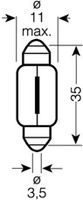 Glühlampe, Kennzeichenleuchte