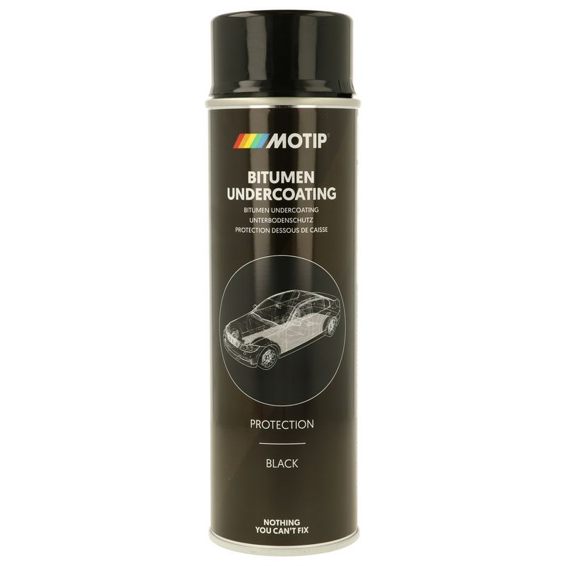 MOTIP UNDERCOATING BITUMEN 500ML SPRAY SCHWARZ