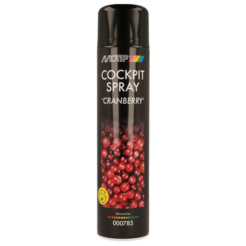 MOTIP COCKPITSPRAY CRANBERRY 600ML