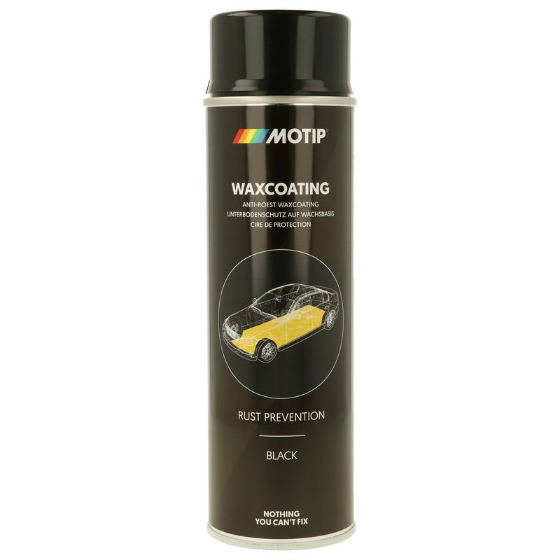 MOTIP ANTI RUST WAX COATING 500ML SCHWARZ