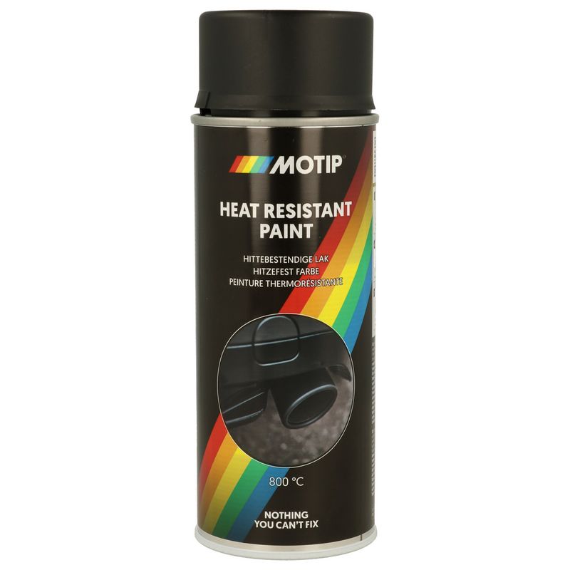 HEAT-RESISTANT PAINT MAT 800 ° C 400ML SCHWARZ