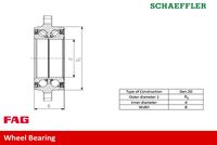 Radlagersatz