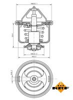 Thermostat, Kühlmittel