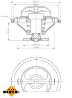 Thermostat, Kühlmittel