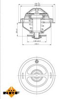 Thermostat, Kühlmittel