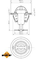 Thermostat, Kühlmittel