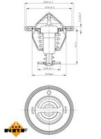 Thermostat, Kühlmittel