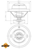 Thermostat, Kühlmittel