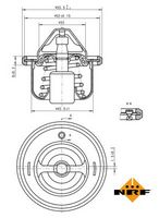Thermostat, Kühlmittel