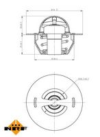Thermostat, Kühlmittel