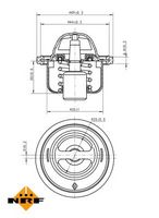 Thermostat, Kühlmittel