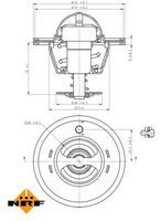 Thermostat, Kühlmittel