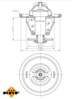 Thermostat, Kühlmittel