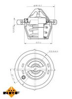 Thermostat, Kühlmittel