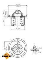 Thermostat, Kühlmittel