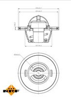 Thermostat, Kühlmittel
