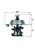 Thermostat, Kühlmittel