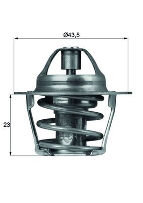 Thermostat, Kühlmittel