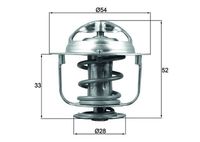 Thermostat, Kühlmittel
