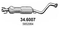 Mittelschalldämpfer