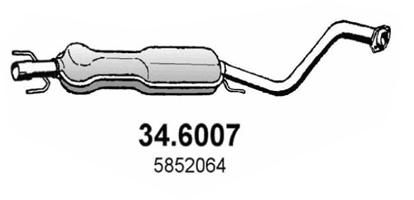 Mittelschalldämpfer