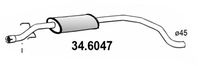 Mittelschalldämpfer