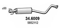 Mittelschalldämpfer