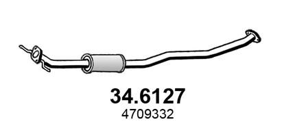 Mittelschalldämpfer